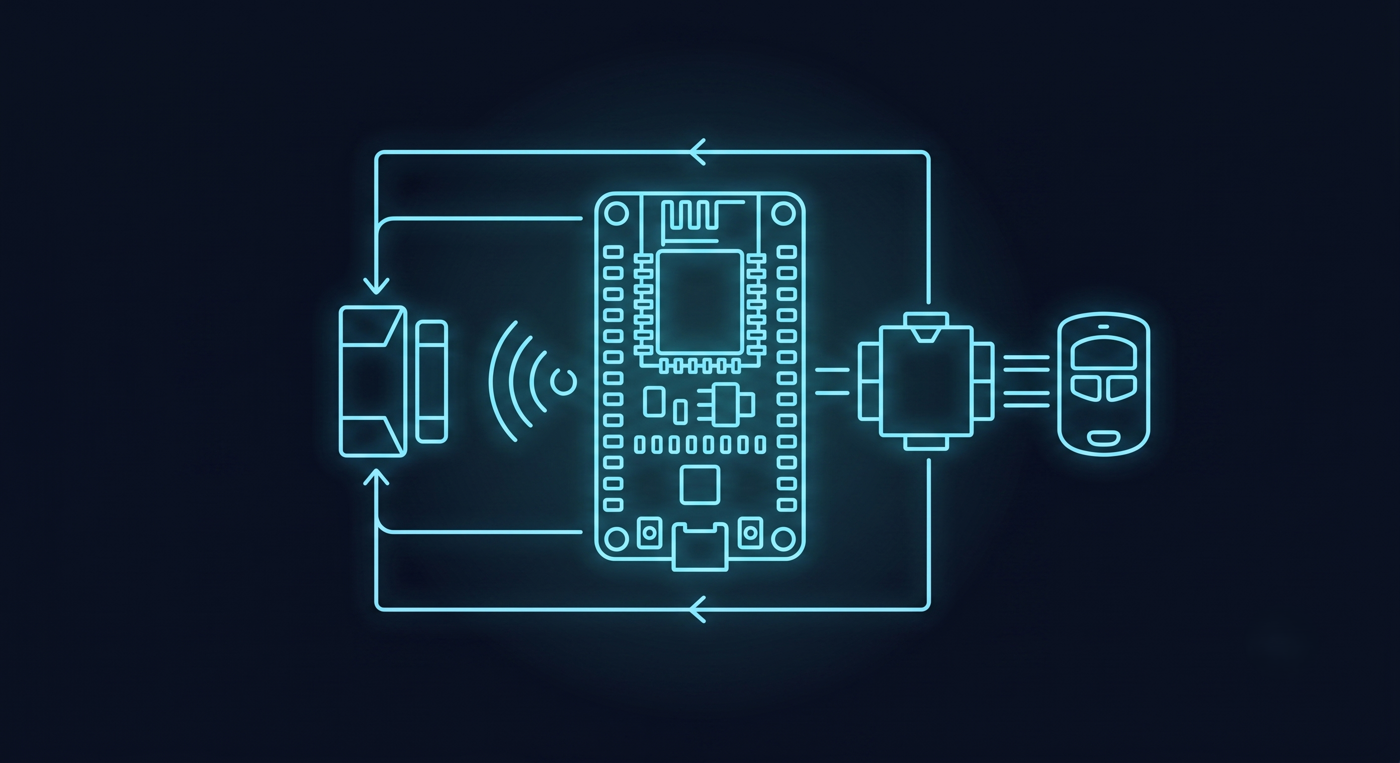 Custom Smart Garage Door Opener